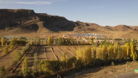 Landschaft-der-Hemu-Dorf,-Xinjiang,-China