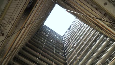 Low-angle-view-of-residential-building-condominium-or-apartment.