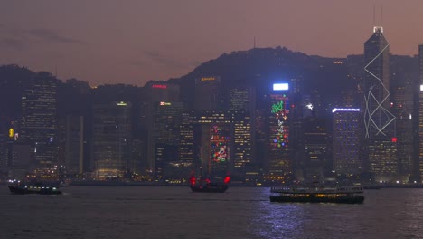 night-illumination-hong-kong-city-bay-horbour-traffic-island-panorama-4k-china