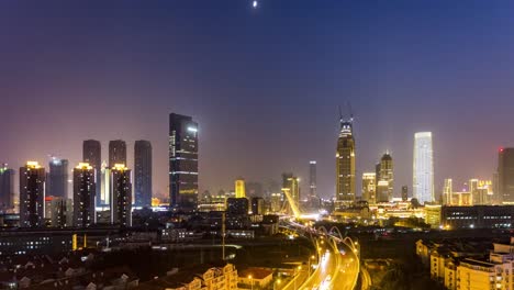 tianjin-traffic-at-night