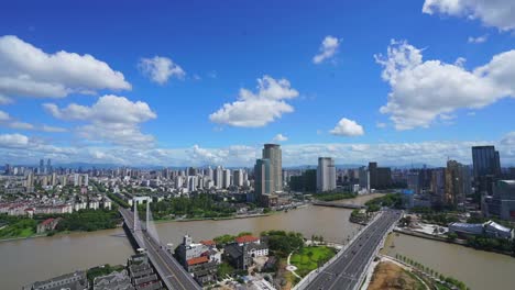 city-of-Ningbo-commercial-dock-4K-Resolution