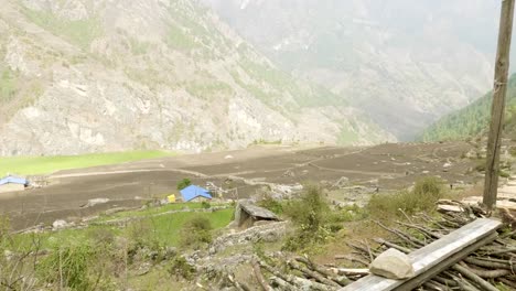 Hoch-Bergdorf-Prok-in-Nepal.-Manaslu-Circuit-Trek-Bereich.