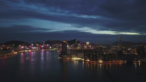 4K-footage-of-Kowloon-City-and-Hong-Kong-Island-from-aerial-view