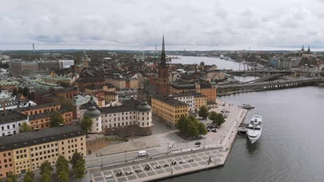 Stockholm-aérea-Riddarholmen