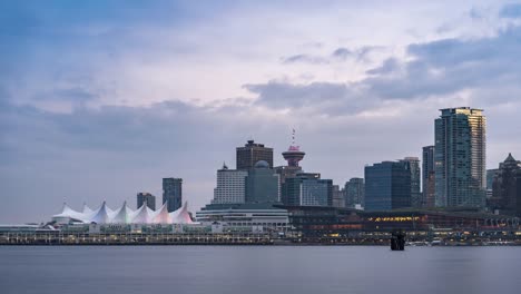 Timelapse-del-horizonte-de-Vancouver