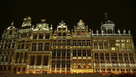 Belgien-Brüssel-Nacht-Blick-auf-die-Stadt