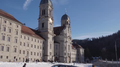 Exterior-del-edificio-de-la-Abadía-de-Einsiedeln