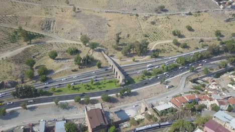 historic-air-gas-tank,-city-view,-drone,-Tarihi-Hava-Gazı-Deposu