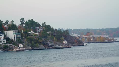 View-of-the-houses-on-the-rock-island-in-Stockholm-Sweden