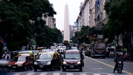 Argentina-Buenos-Aires-monument-time-lapse
