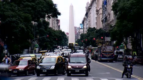 Argentina,-Buenos-Aires-monumento-de-lapso-de-tiempo