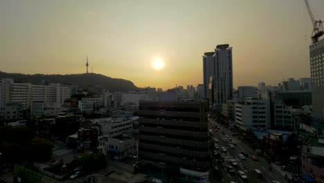 Seoul-panorama-at-sunset.-South-Korea