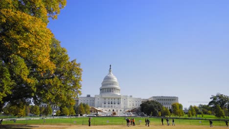 video-filmado-en-washington-dc-capitol-hill-día-soleado