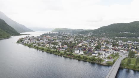 Norwegische-Stadt-Mosjøen