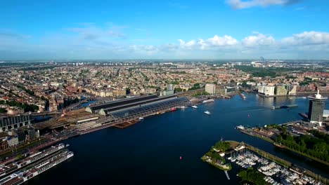 City-aerial-view-over-Amsterdam