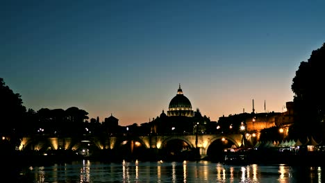 Time-lapse-on-Vatican---Saint-Peter-Basilica