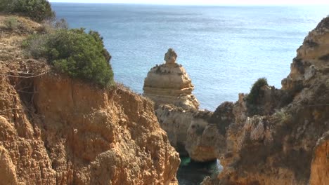 Algarve-coast-at-Lagos-Portugal