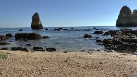 Die-Küste-der-Algarve-in-Lagos-Portugal