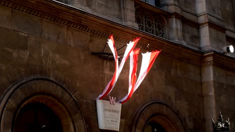 Austrian-flag,-Vienna