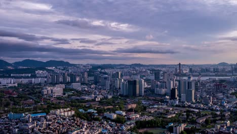 Timelapse-de-4K-de-la-ciudad-de-Seúl-en-Corea-del-sur