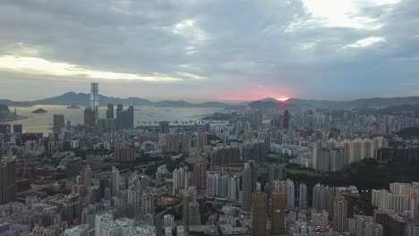 4K-footage-of-Kowloon-City-and-Hong-Kong-Island-from-aerial-view