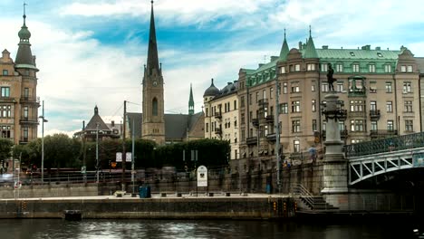 Stockholm-Riverside-Time-Lapse