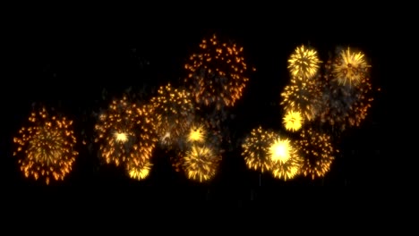 4K-Feuerwerk.-Urlaub.-Render.-Animation-im-Hintergrund-gold-rote-Feuerwerk.-V2