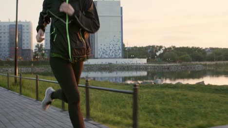 Woman-Jogging-in-the-Morning