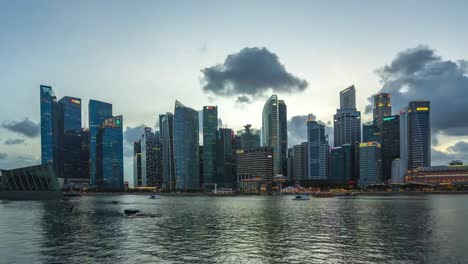 Singapore-skyline-day-to-night-timelapse-in-Singapore-city-time-lapse-4K