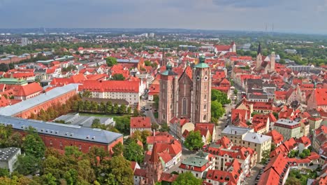 Ingolstadt-alte-Stadt-Aerial-erschossen