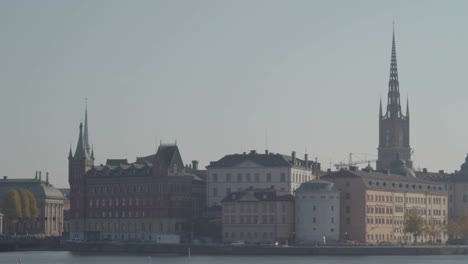 Closer-look-of-the-big-buildings-in-Stockholm-Sweden