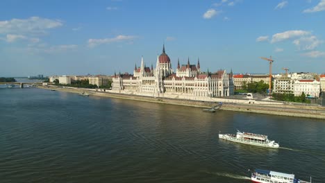 Budapest-Ungarn-Luftaufnahmen-Stadtbild