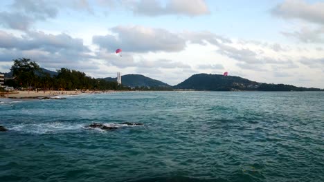 Scenic-spot-Overlooking-Patong-Beach-on-December-10,-2018-at-Kathu-District-Phuket,-Thailand