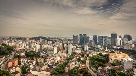 El-centro-de-la-ciudad-de-Rio-de-Janeiro-toma-panorámica-Time-Lapse.