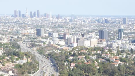 Hollywood-y-al-centro-de-la-ciudad-de-Los-Ángeles