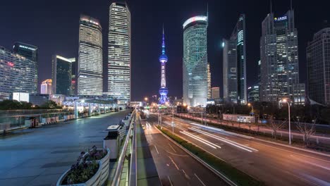 Shanghai-cityscape-night-4k-time-lapse