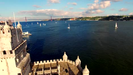 Lisboa-torre-de-Belem-aérea