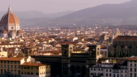 Blick-auf-die-Basilika-von-Santa-Maria-del-Fiore-in-Florenz,-Italien