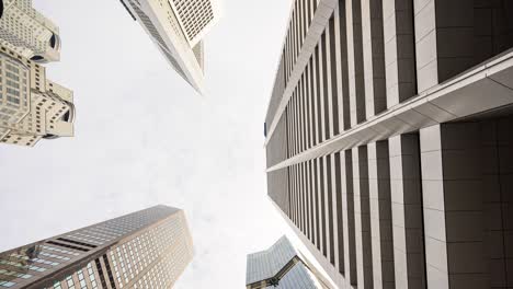 View-of-financial-district-in-Singapore-city,-Singapore