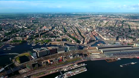 City-aerial-view-over-Amsterdam