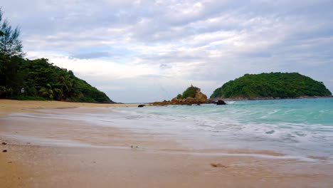 Tropical-Playa-de-relajación,-viajes-y-Turismo