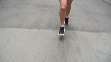 Sporty-Woman-Running-in-Morning