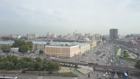 Moskau-Russland-Stadt-Antenne