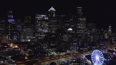 Aerial-drone-footage-of-Seattle