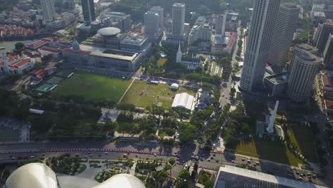 Luftaufnahme-der-Innenstadt-von-Singapur