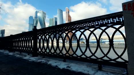 Blick-von-der-Promenade-am-Moskwa-city