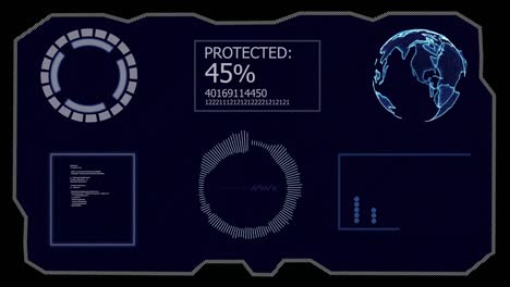 Hud-data-protect-panel-on-black-screen