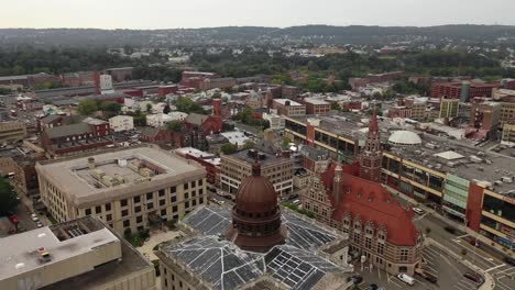 Aerial-of-Paterson,-New-Jersey