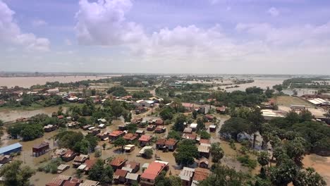 aerial-drone-shot-over-flooded-villages-during-the-monsoon-rains