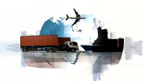 Concepto-de-transporte,-importación-y-exportación-y-logística